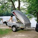 Brenderup 1205S Tilt Camping Trailer - Package 4 - ABS Lockable Lid