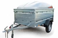 Brenderup 1205S Tilt Camping Trailer - Package 4 - ABS Lockable Lid