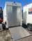 Second Hand 8ft Box Trailer with Ramp & Shutter doors 
