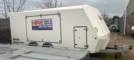 Used Brian James Race Sport covered Car Transporter Trailer  5m x 2m