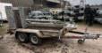 Second Hand Plant Trailer 8ft x 4ft with Full Width Ramp 