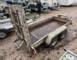 Second Hand Plant Trailer 8ft x 4ft with Full Width Ramp 