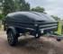 Brenderup 1205 SPECIAL EDITION Black Camping Trailer with ABS lid