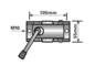 34mm Standard Duty Split Jockey Wheel Clamp- MP222