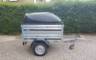 Brenderup 1150S Tilt Camping Trailer - Package 12 - extension sides, ABS Lid & Load Bars