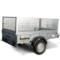 Brenderup 2205S - Braked Trailer - 50CM Mesh Sides