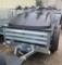 Ex-hire Brenderup 1205 Camping trailer with ABS lid, load bars & 4 Thule cycle carriers