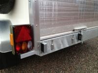 Blue Line Box Van Trailer 7' x 4' x 5' Single Axle 