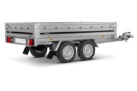 3251STB Brenderup Steel Trailer Twin Axle 1000kg 8'2 x 4'9