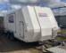 2nd Hand enclosed car transporter trailer - 5m x 2.1m x 1.8m Brian James RaceSport 