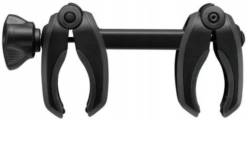 Black Bike Holder #4 (Double Clamp) : Thule Bike Arm with Acutight knob 