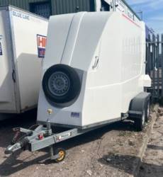Second Hand 8ft Box Trailer with Ramp & Shutter doors