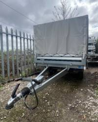 Brenderup 3251 Braked Trailer with High Sides & Cover 