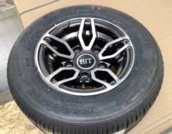 Brian James Alloy 10" Wheel for T6 195/55R10 