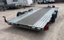 Used Brian James A-Transporter Trailer 4.5m x 2m - 3000kg 
