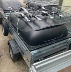SELECTION OF EX-HIRE CAMPING TRAILERS
