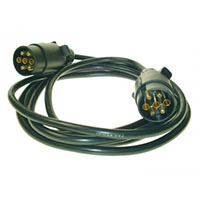 7 pin extension lead 5m 2 x 7 pin plugs