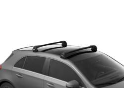Thule Wingbar Edge  Complete Set 2 Black Roofbars + Feet & Fitting Kits