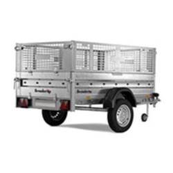 Brenderup 2260S - Unbraked - 50CM Mesh Sides