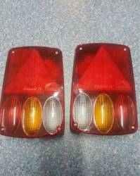 Pair of Aspock Earpoint 4 IV Rear Trailer Light