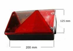 Aspock Multipoint 4 IV Left Hand Side Brenderup Trailer Light 