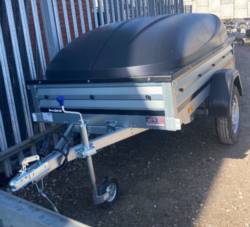 Ex- Hire Brenderup 1205 Camping Trailer  ABS lockable lid,