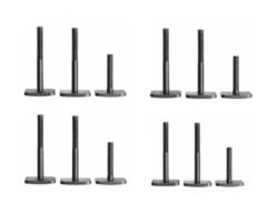 T-Track Adapter bolts 4 sets  for Thule ProRide 591 & 598