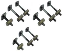 T-Track Adapter bolts for Thule ProRide 591 & 598 with Nut Barrels kit x3