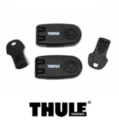 Lock & Key x2  for Thule Cycle Carrier Wheel Straps