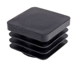 Black Plastic Plug 25x25mm for Brenderup 1150 stand on end plugs