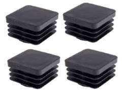 Black Plastic Plug - 4 pack - for Brenderup 1205 2205 2260 corners