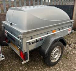 Second Hand Brenderup1150S with Grey Hard Top Lid 