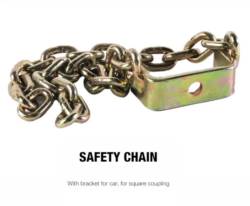 Safety chain for square coupling - Used on Brenderup Trailers - part no 100017