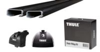 Thule Evo Square Bars + Footpack + Fixing Kit (Available with cycle carriers)
