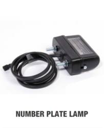 Aspock Regpoint Number Plate Light LED for Brian James Trailers