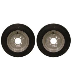 Maypole SY150 Trailer Wheel & Tyre PAIR | 10" 4.00 | 4 Stud | 115mm PCD