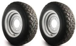 Ifor Williams wheel & tyre PAIR | 13" | 185/70R13 | 5-stud | 6.5" PCD