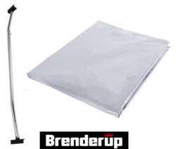 Brenderup 1150 Soft Flat Cover and support anti-puddling bar