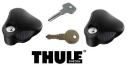 Thule AcuTight Locking Knob x2 with barrel and key 528