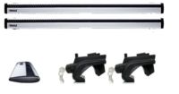 Thule WingBar Evo Roof Bars + Raised Rail Foot Pack (Available with Cycle Carriers)