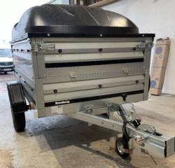 Brenderup 1205S Tilt Camping Trailer - Package 5 - Extension Sides & ABS Lockable Lid