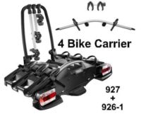 Thule VeloCompact 926 4- Bike Towbar Mounted Bike Rack