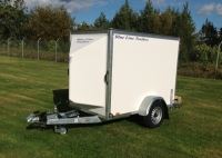 Blue Line Box Van Trailer 7' x 4' x 5' Single Axle 