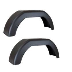 10" plastic mudguard 610x180x245mm for 10" trailer wheels