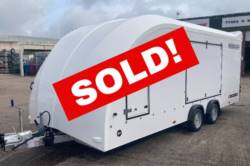 Brian James Race Transporter 4 Trailer - Enclosed Car Transporter 3500kg Collection Only