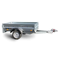 Brenderup 2205S - Strong Duty Trailer -  Braked