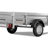 Brenderup 2260s- Strong Duty Trailer - Braked