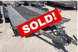Used Brian James A-Transporter 5m x 2m Twin Axle
