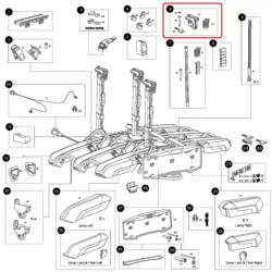 Thule Epos Bike Arm Head