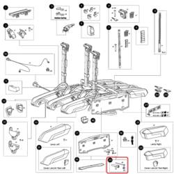 Thule Epos Number Plate Holder